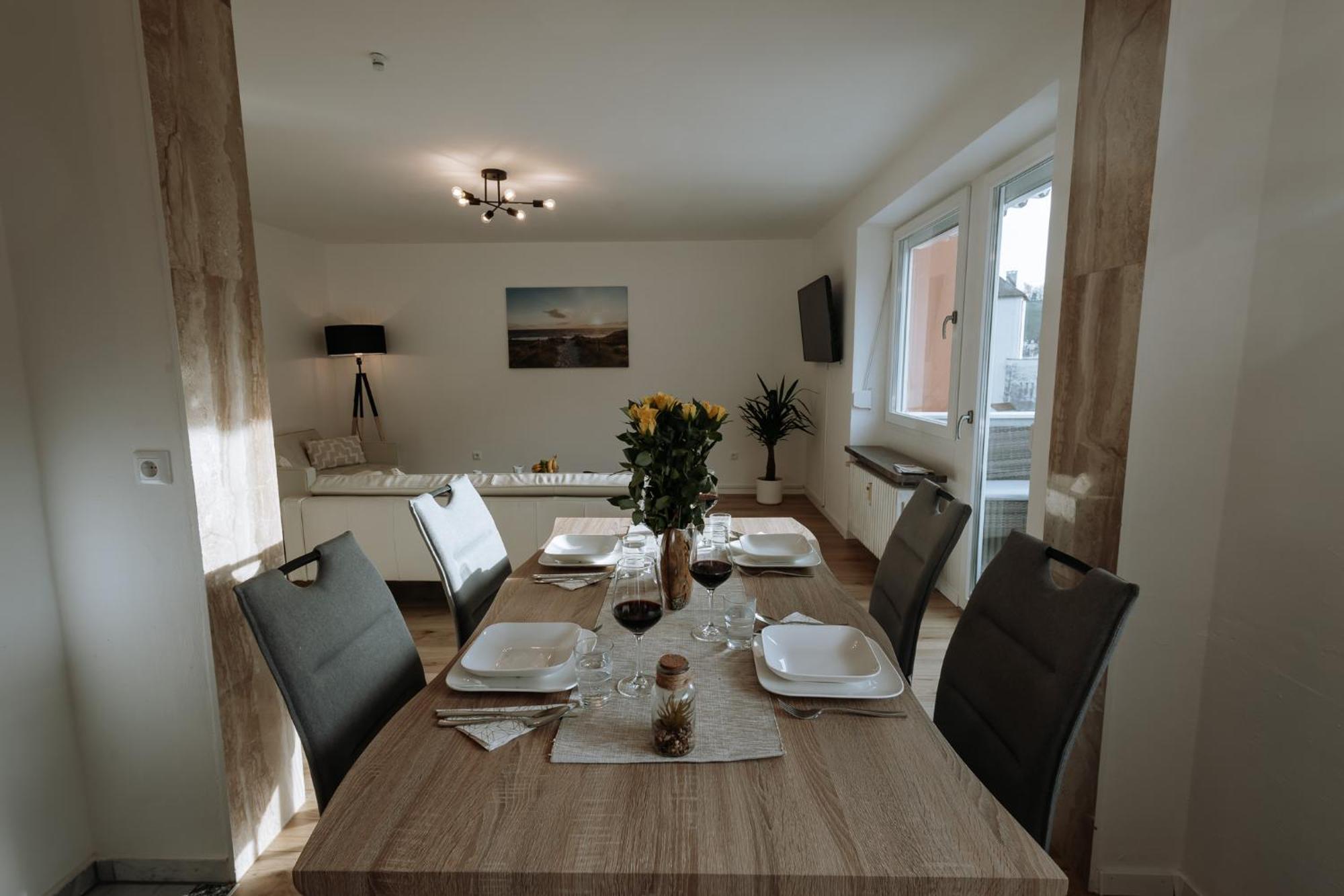 Stilvolles Appartement Mit Blick Auf Das Dreifluesse-Eck Pasawa Zewnętrze zdjęcie
