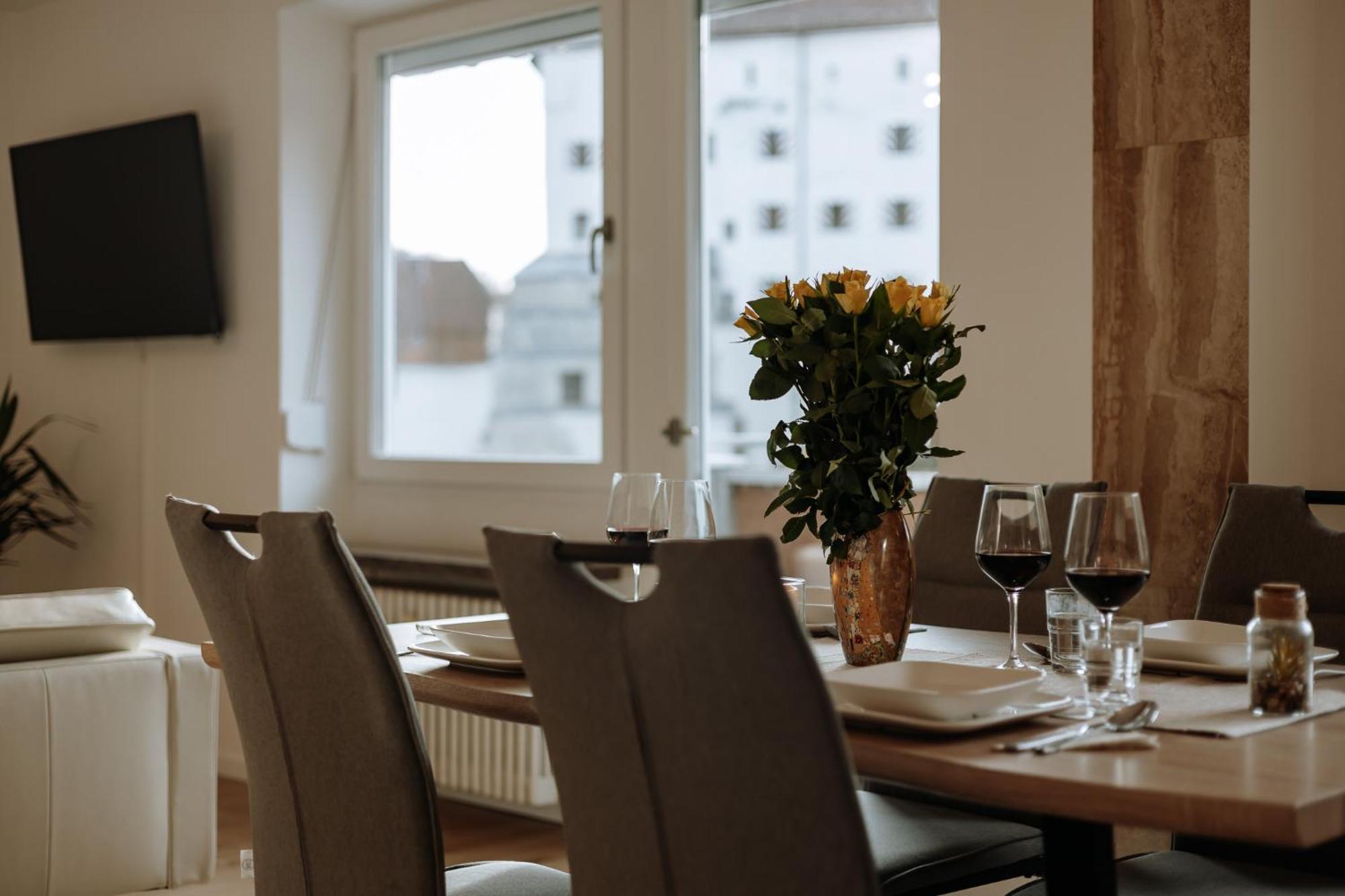 Stilvolles Appartement Mit Blick Auf Das Dreifluesse-Eck Pasawa Zewnętrze zdjęcie